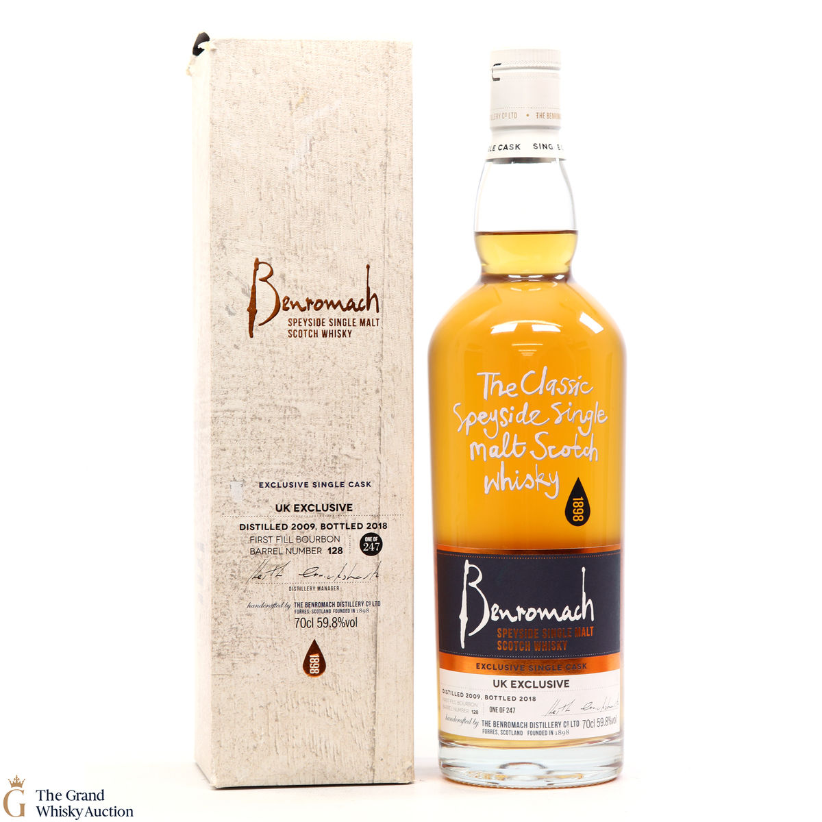  Benromach - 2009 - Single Cask #128 - UK Exclusive 