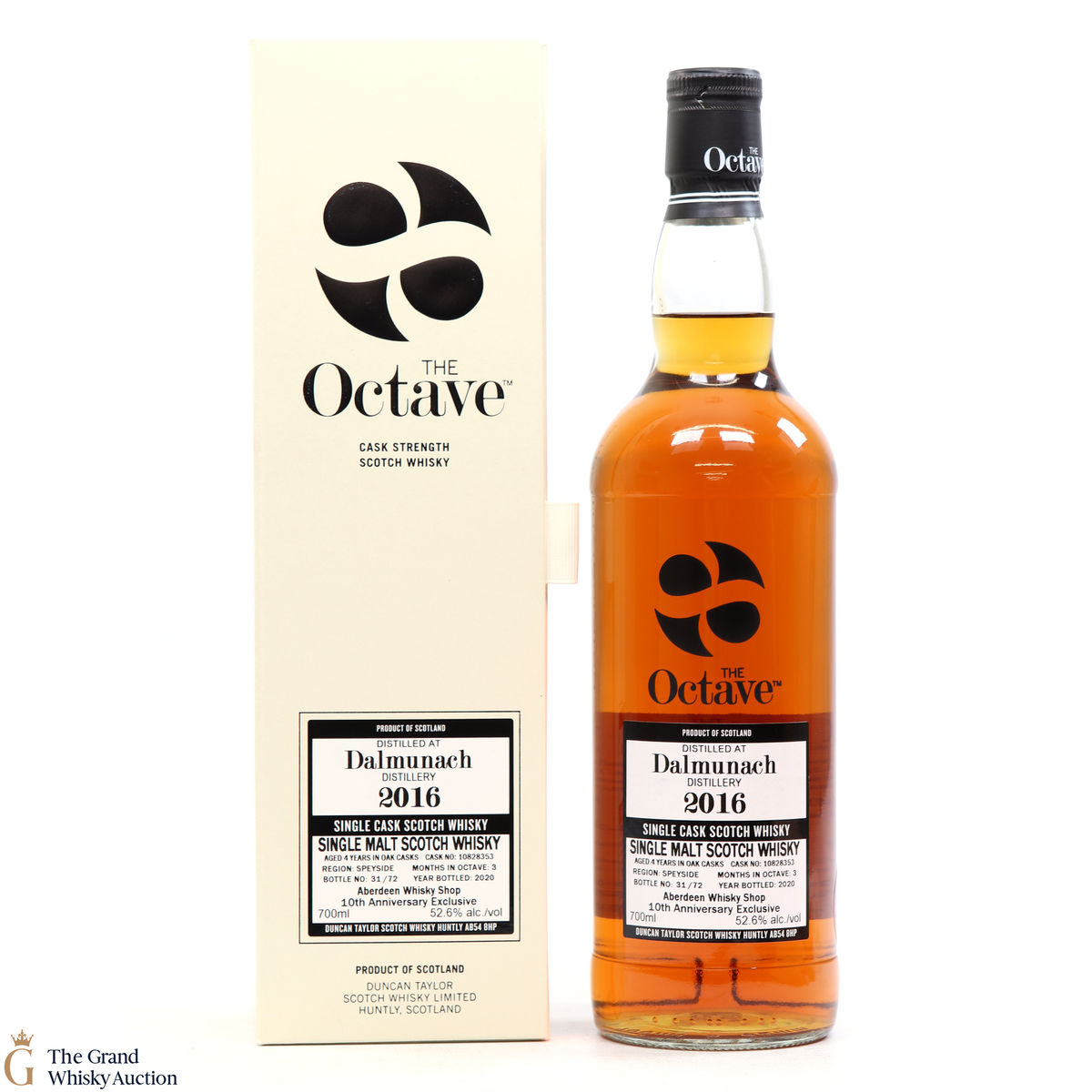 Dalmunach - 4 Year Old - 2016 Octave Aberdeen Whisky Shop #10828353