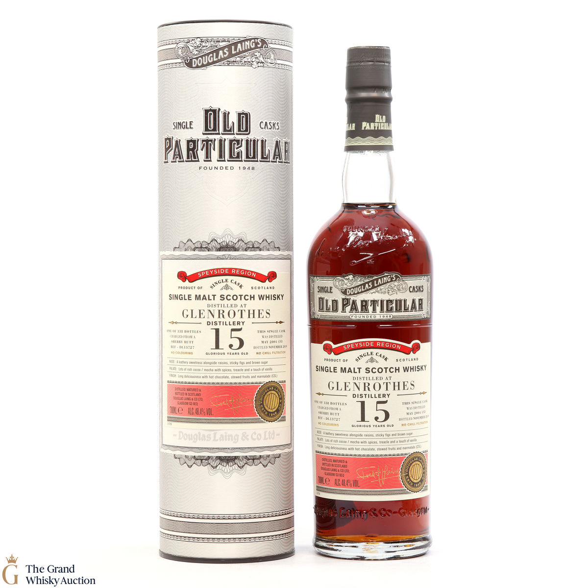 Glenrothes -15 Year Old 2004 - Old Particular 2019 #DL13727