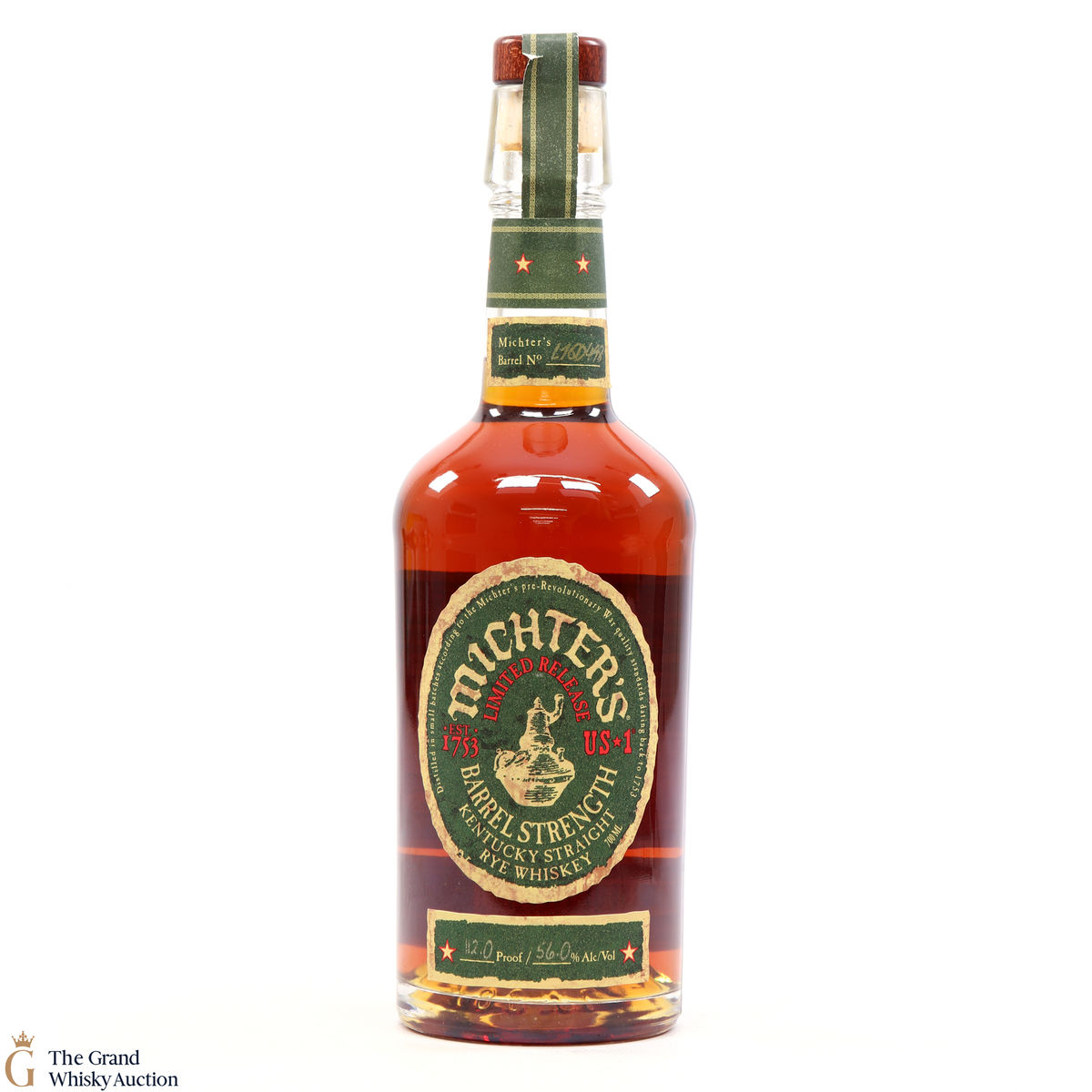 Michter's - Barrel Strength Rye Whiskey - 2016 Limited Release