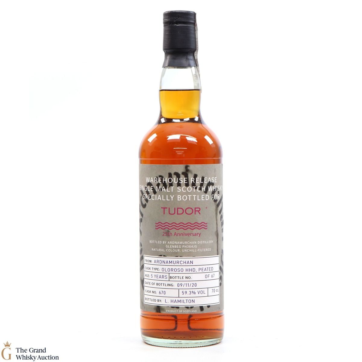 Ardnamurchan - 5 Year Old - Tudor 25th Anniversary - Warehouse Release