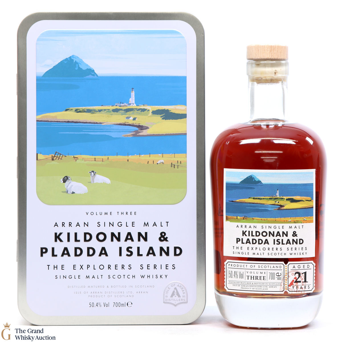 Arran - 21 Year Old - The Explorers Series - Kildonan & Pladda Island - Volume.3
