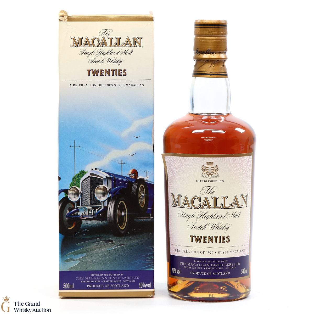 Macallan - Travel Decades Series - Twenties (50cl)