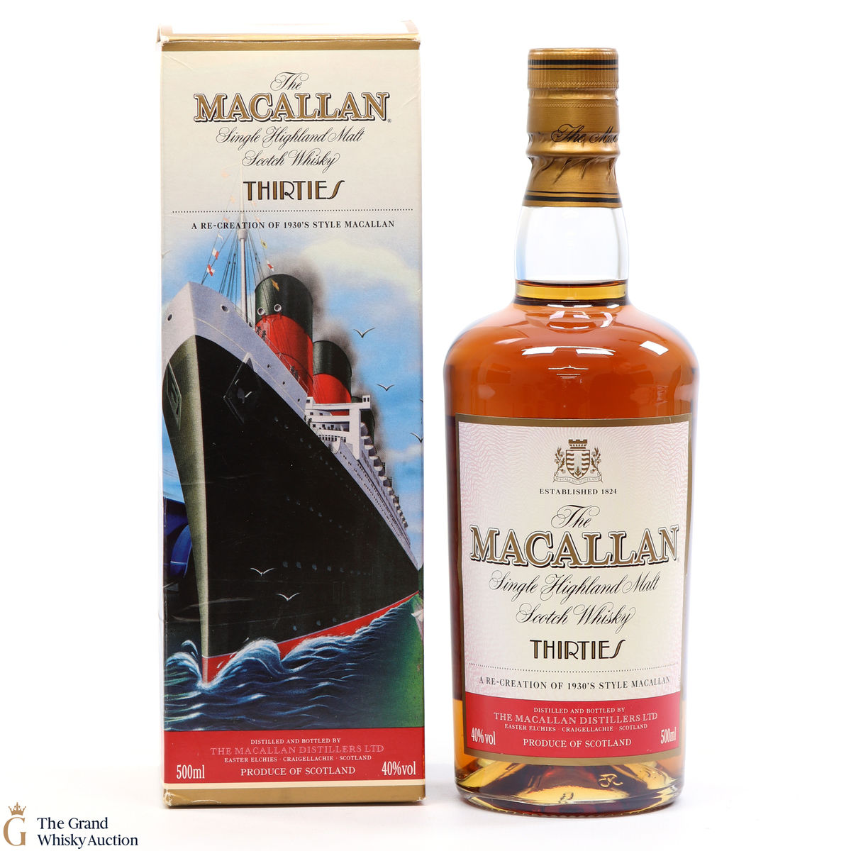 Macallan - Travel Decades Series - Thirties (50cl)