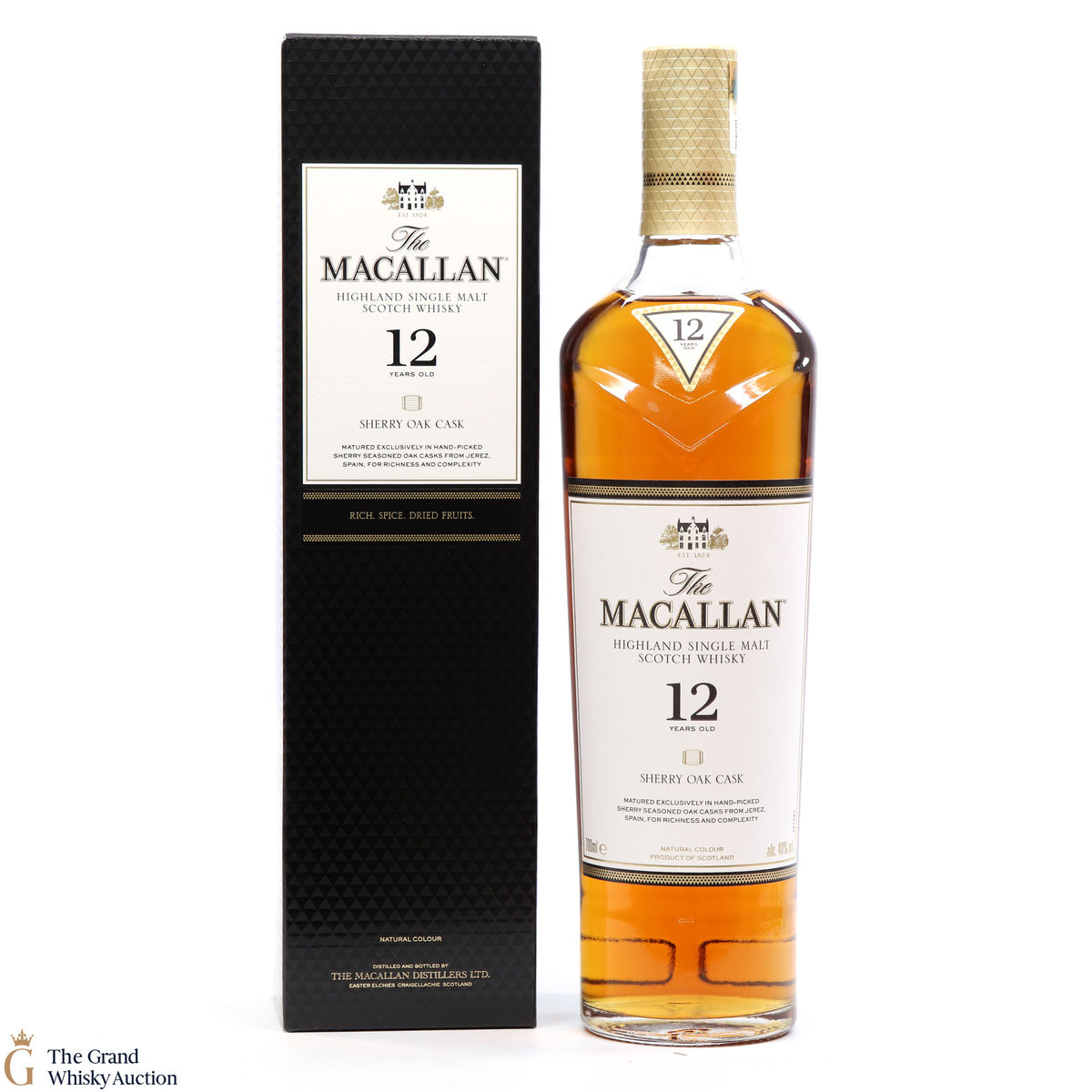 Macallan - 12 Year Old - Sherry Oak
