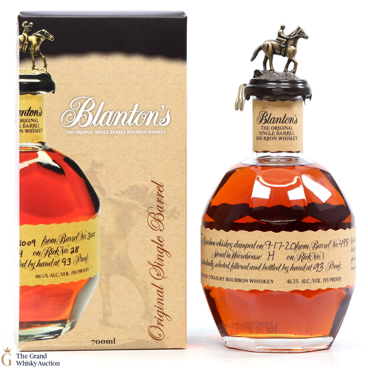 Blanton’s - Single Barrel Bourbon Original #498