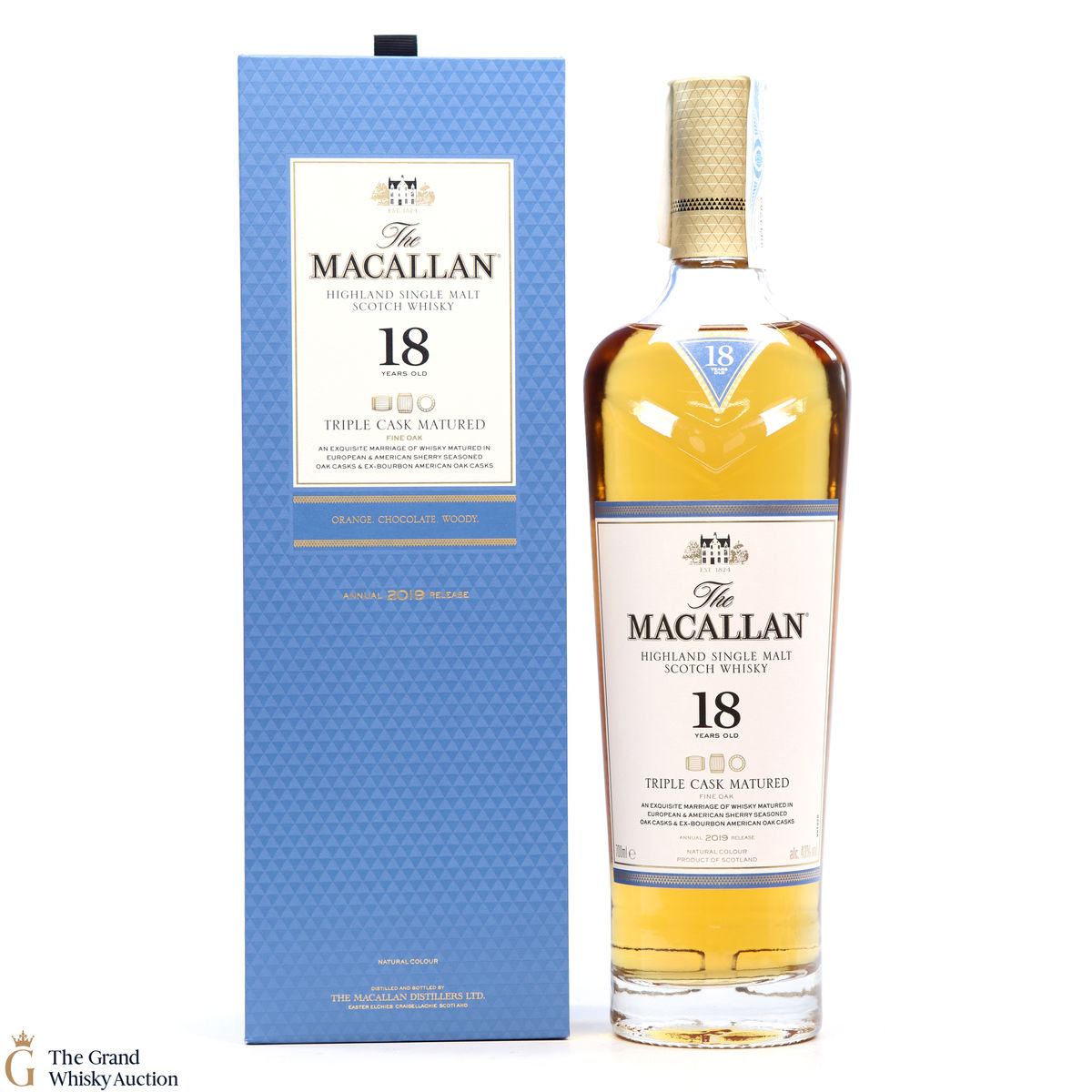 Macallan - 18 Year Old - Triple Cask 2019 (Fine Oak)