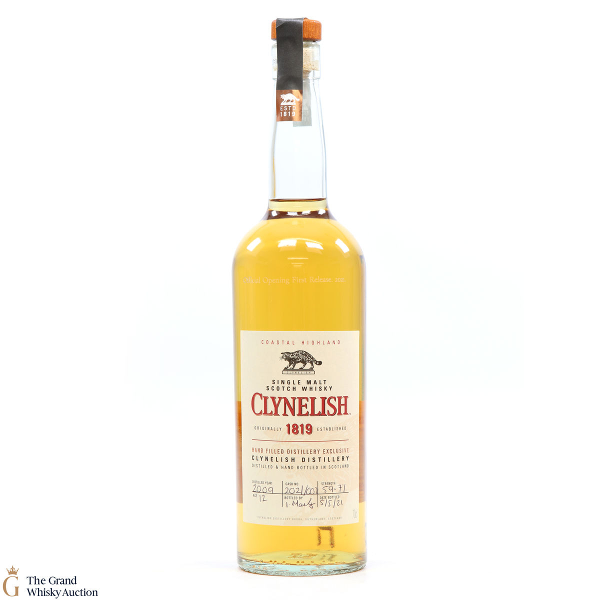Clynelish - 12 Year Old 2009 - Hand Filled 2021 - Batch #1
