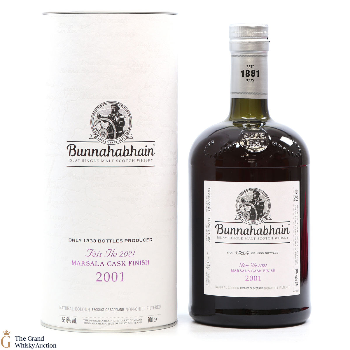 Bunnahabhain - Marsala Cask Finish 2001 - Feis Ile 2021