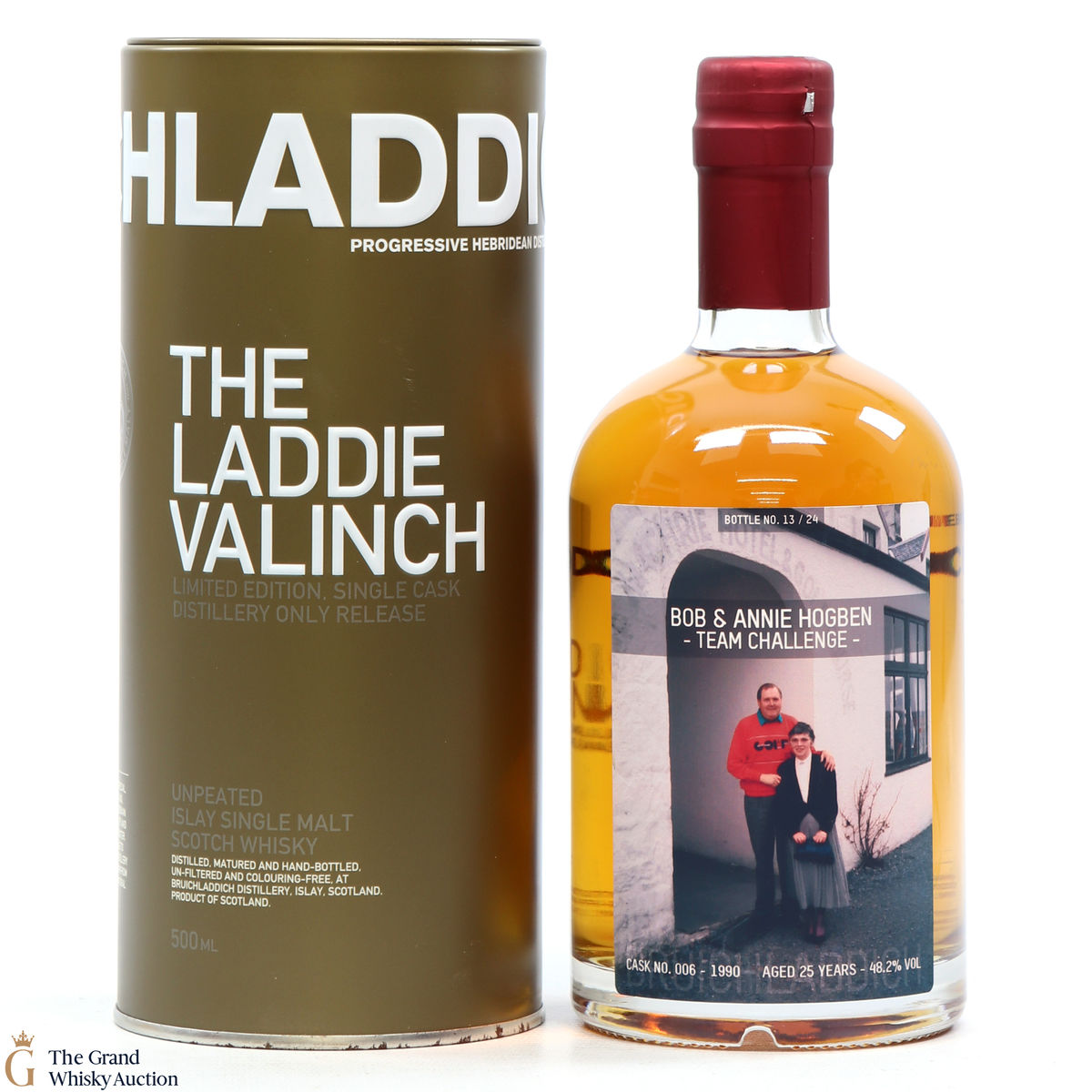 Bruichladdich - 25 Year Old - Valinch Bob & Annie Hogben