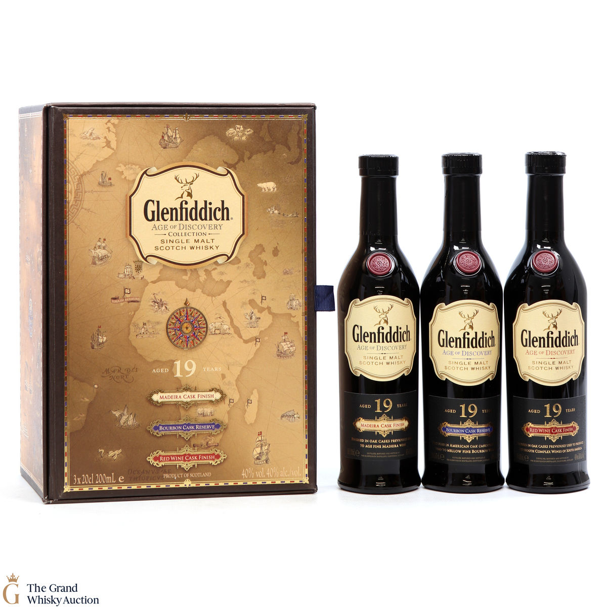 Glenfiddich - 15 Year Old - Age of Discovery (3 x 20cl) Mini Set