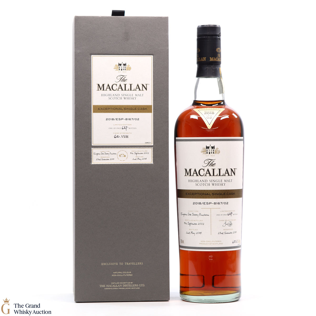 Macallan - 2002 Exceptional Cask #8167-02 / 2018 Release