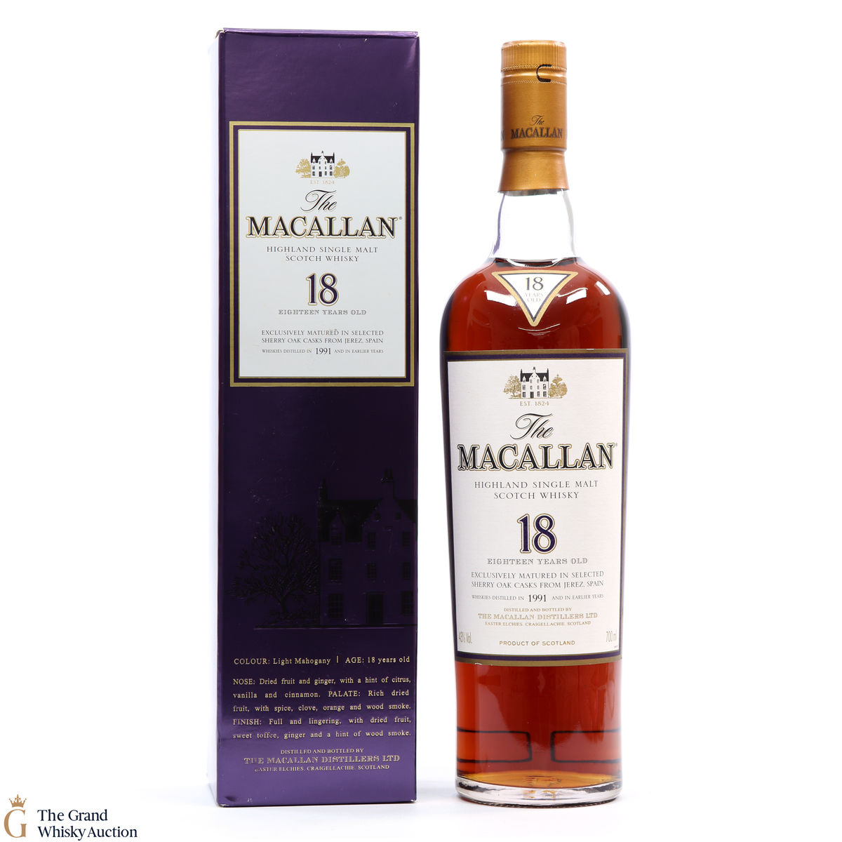 Macallan - 18 Year Old - 1991