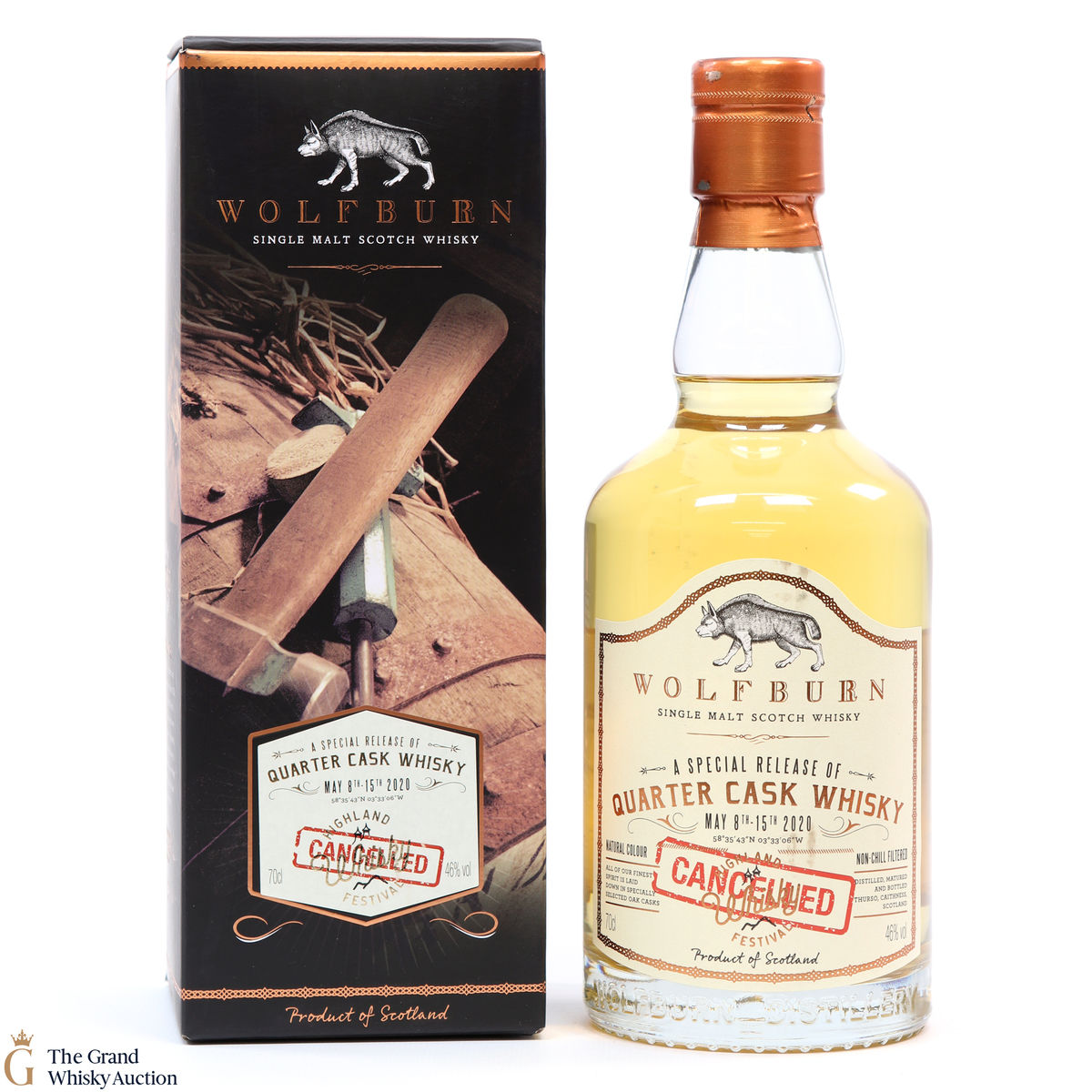 Wolfburn - Quarter Cask - Highland Whisky Festival (Cancelled) 2020 