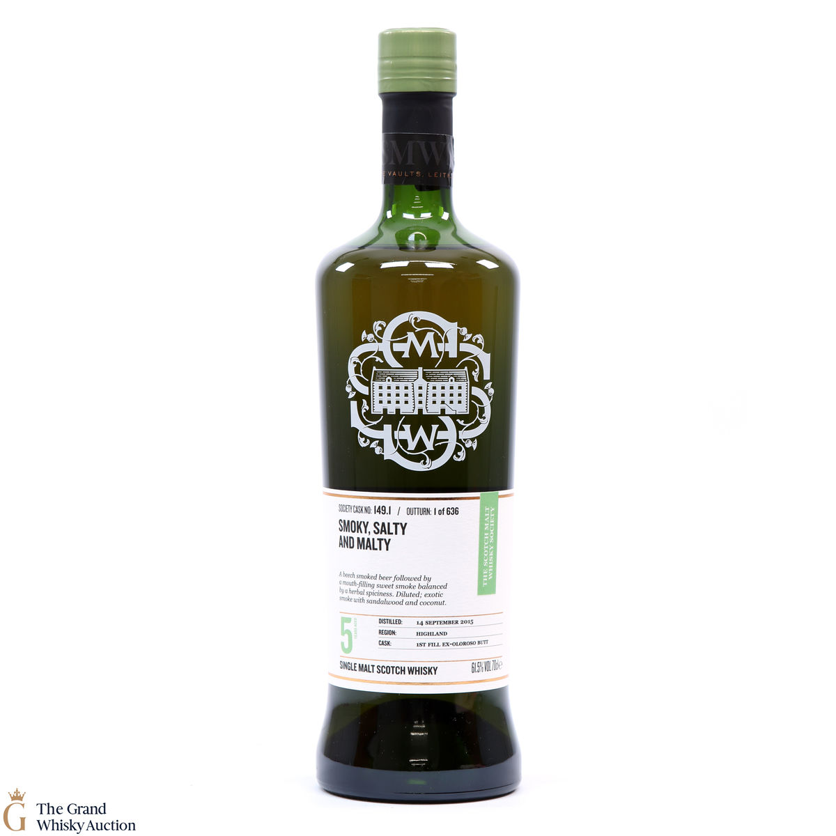 Ardnamurchan - 5 Year Old SMWS 149.1 Smoky, Salty and Malty