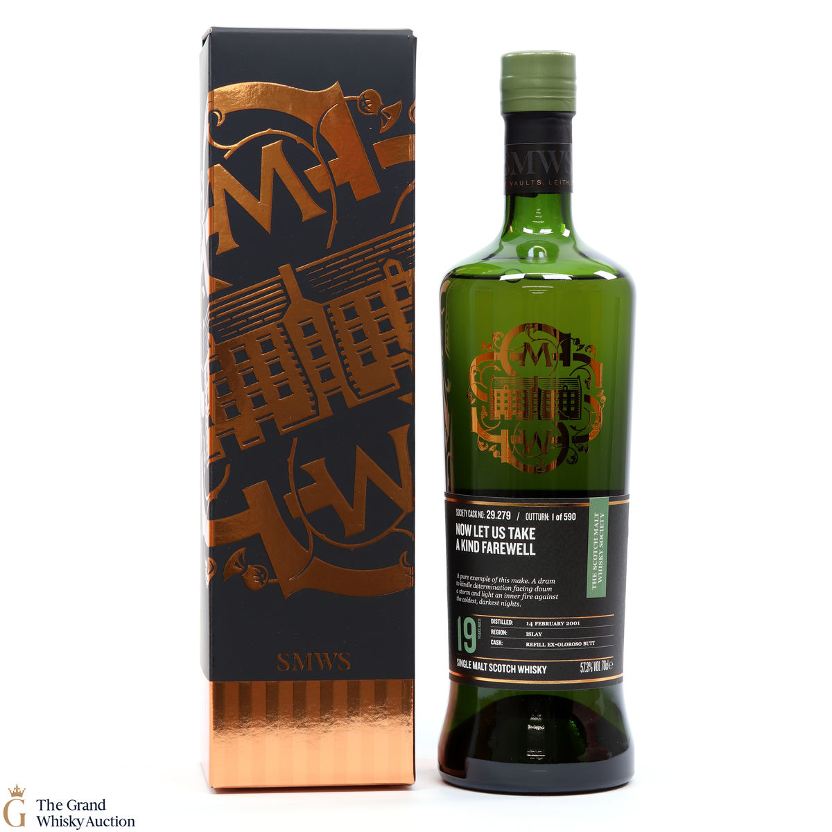 Laphroaig - 19 Year Old SMWS 29.279 - Now Let Us Take A Kind Farewell.