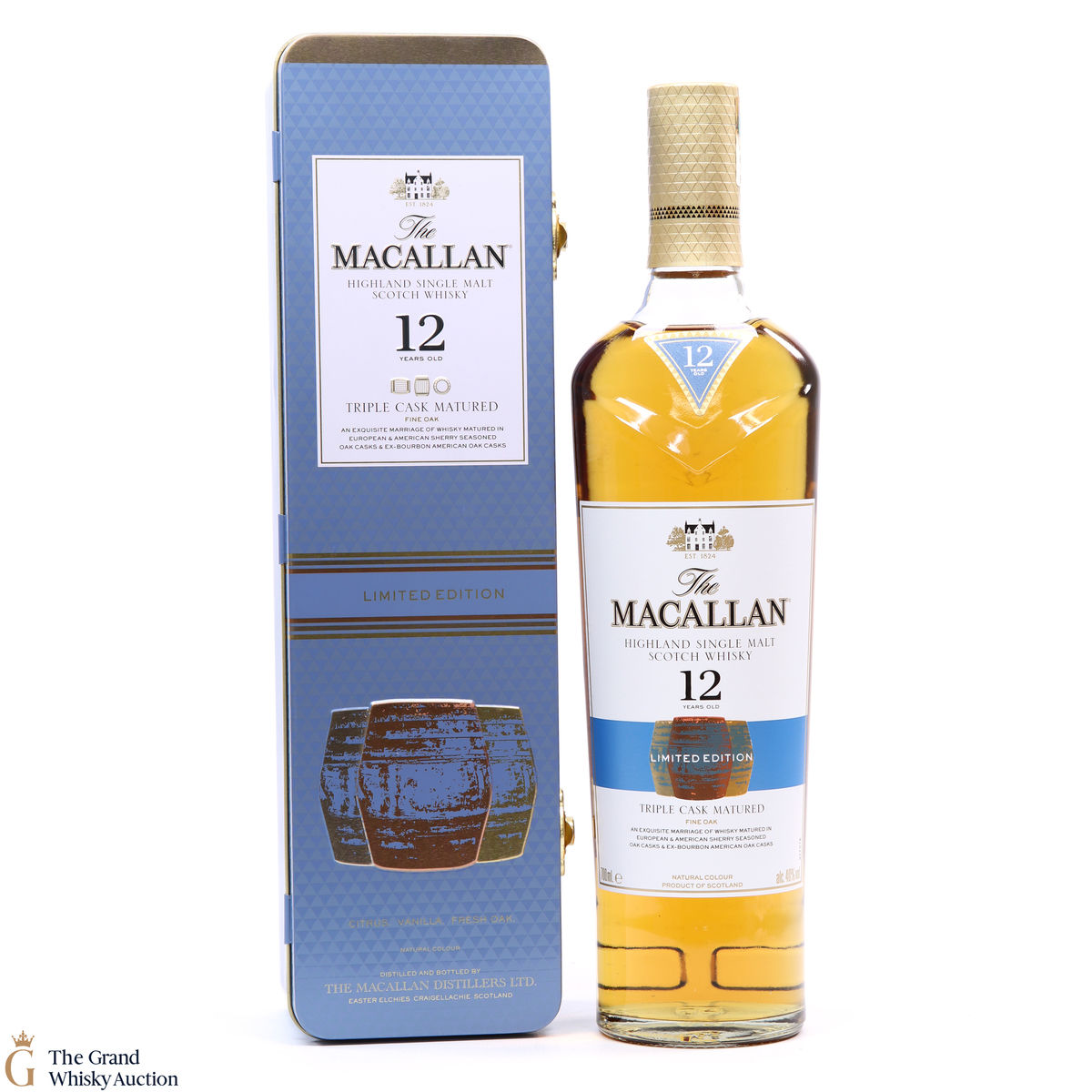 Macallan - 12 Year Old - Triple Cask Limited Edition Tin