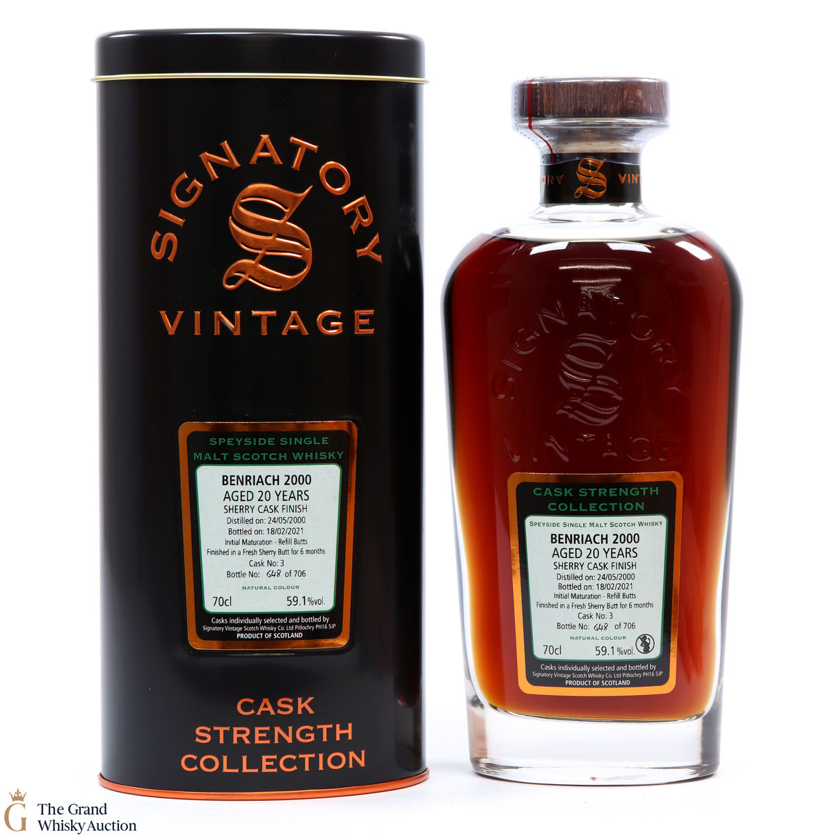 Benriach - 20 Year Old 2000 - Signatory