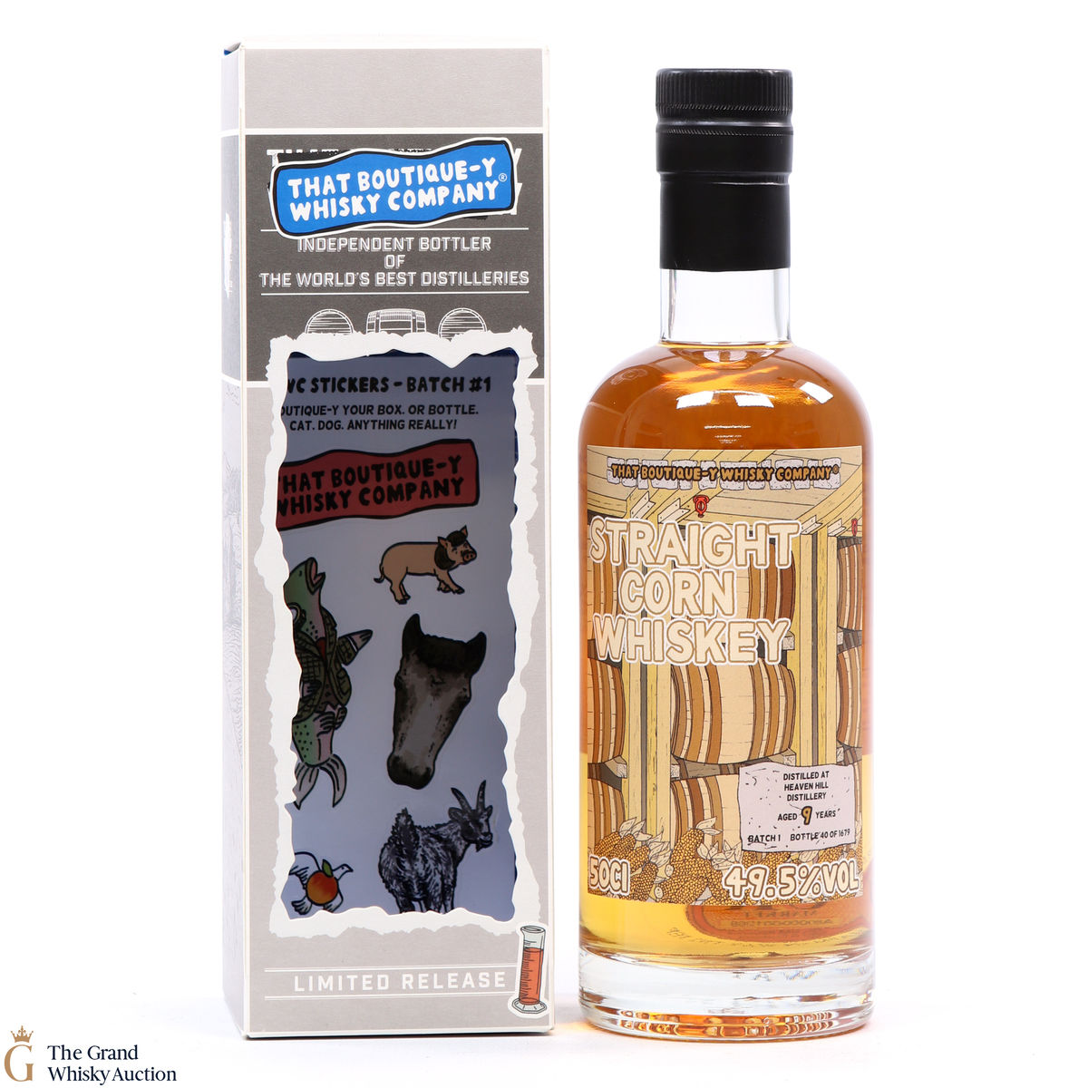Heaven Hill  - 9 Year Old - Batch 1- That Boutique-y Whisky Company