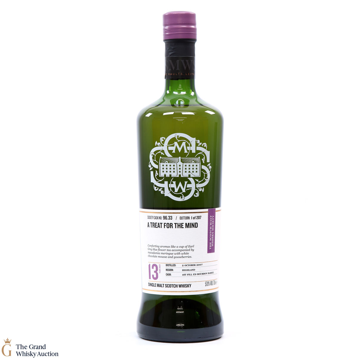 Glendronach - 13 Year Old 2007 SMWS 96.33 - A Treat For The Mind