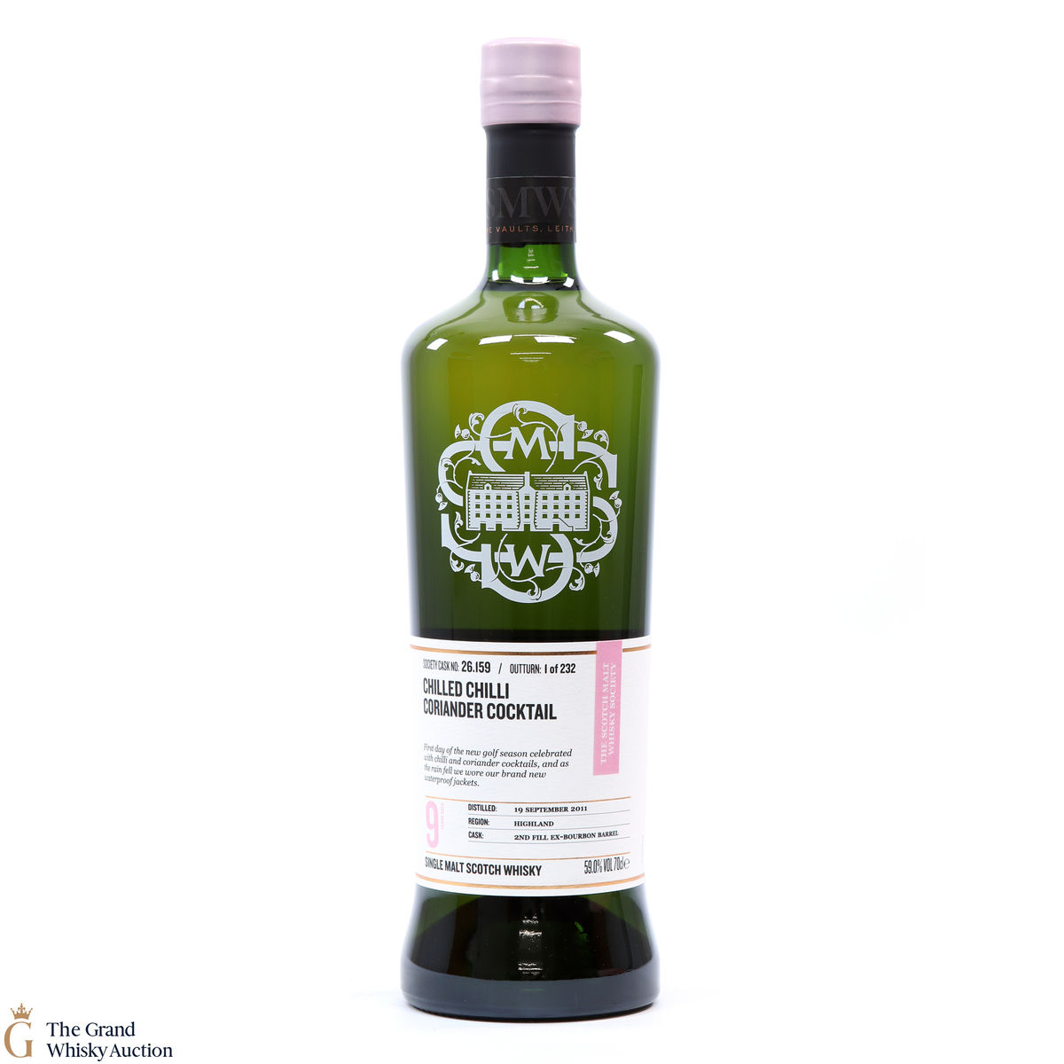 Clynelish - 9 Year Old - SMWS 26.159 - Chilled Chilli Coriander Cocktail