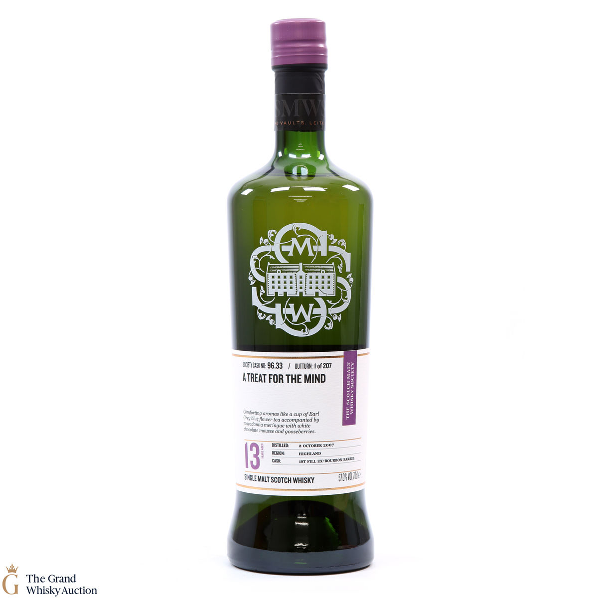 Glendronach - 13 Year Old 2007 SMWS 96.33 - A Treat For The Mind