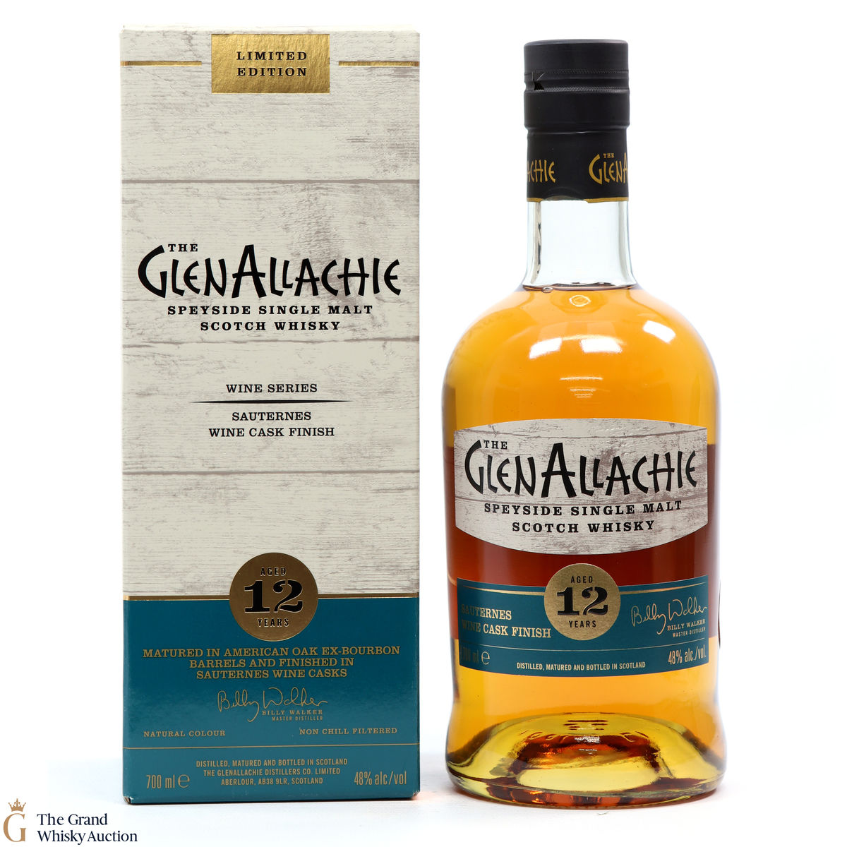 GlenAllachie - 12 Year Old  - Sauternes Wine Cask Finish
