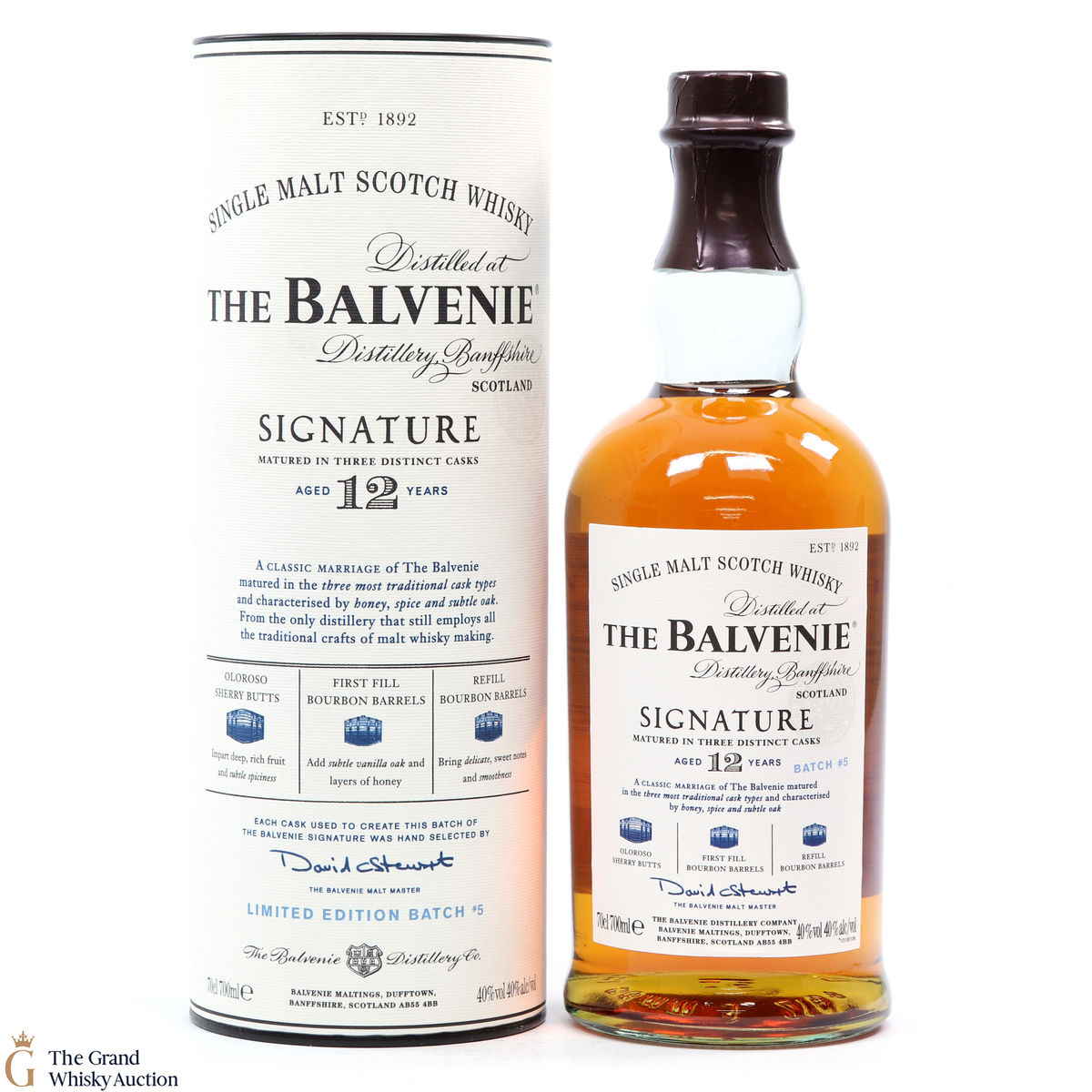 Balvenie - 12 Year Old -  Signature - Batch #5