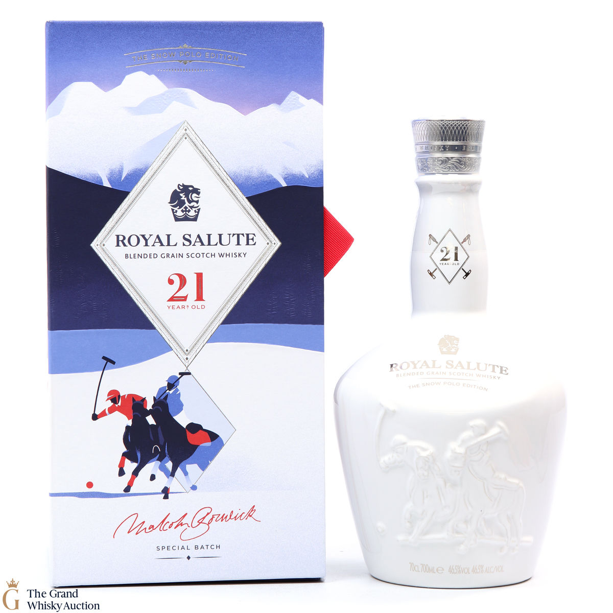 Chivas - 21 Year Old -  Royal Salute - Snow Polo Edition 