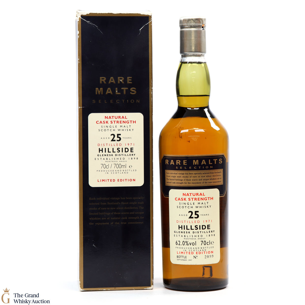 Hillside - 25 Year Old -  Rare Malts  - 1971