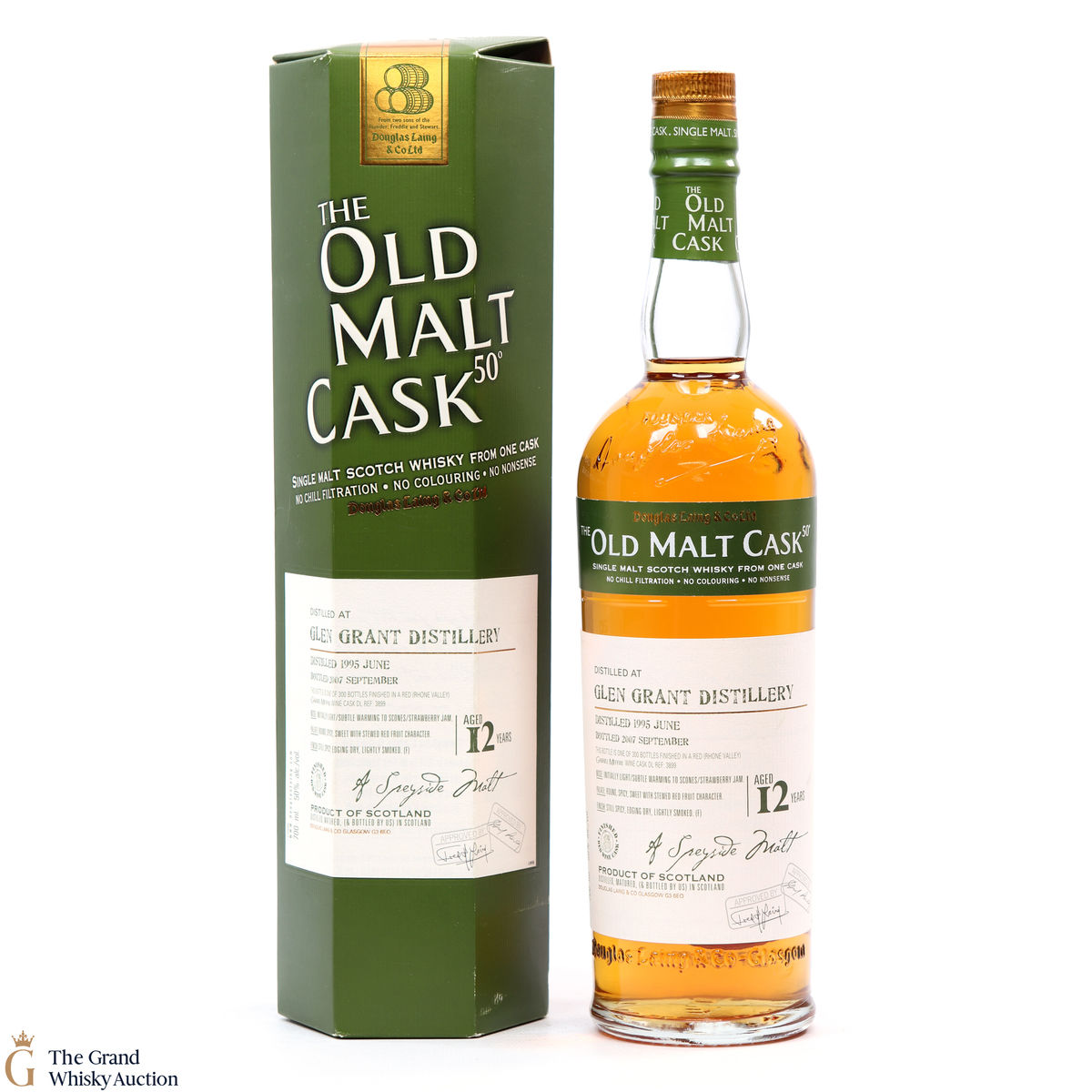 Glen Grant - 12 Year Old 1995 - The Old Malt Cask 
