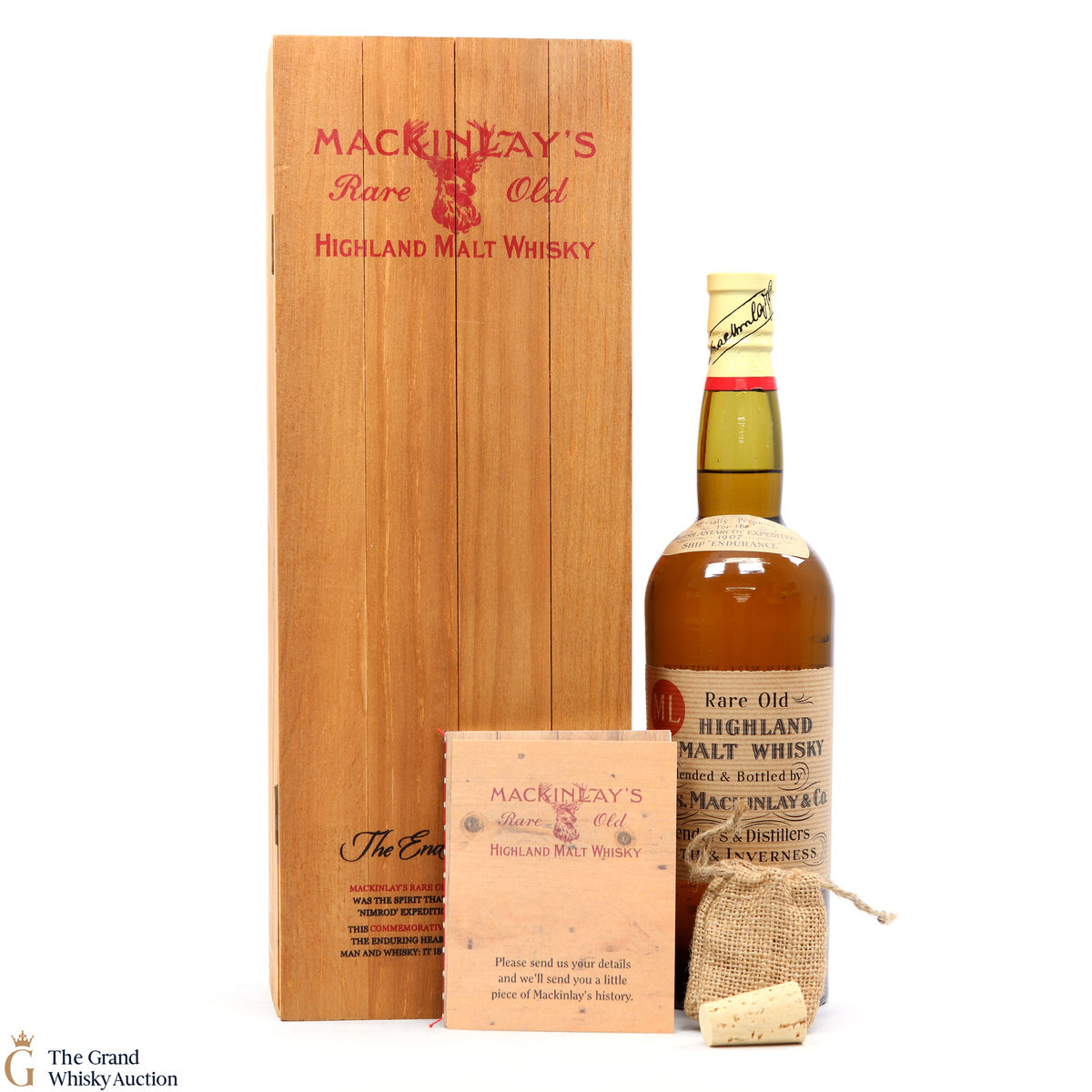 Mackinlay’s - Shackleton - Rare Old Highland Malt - Antarctic 