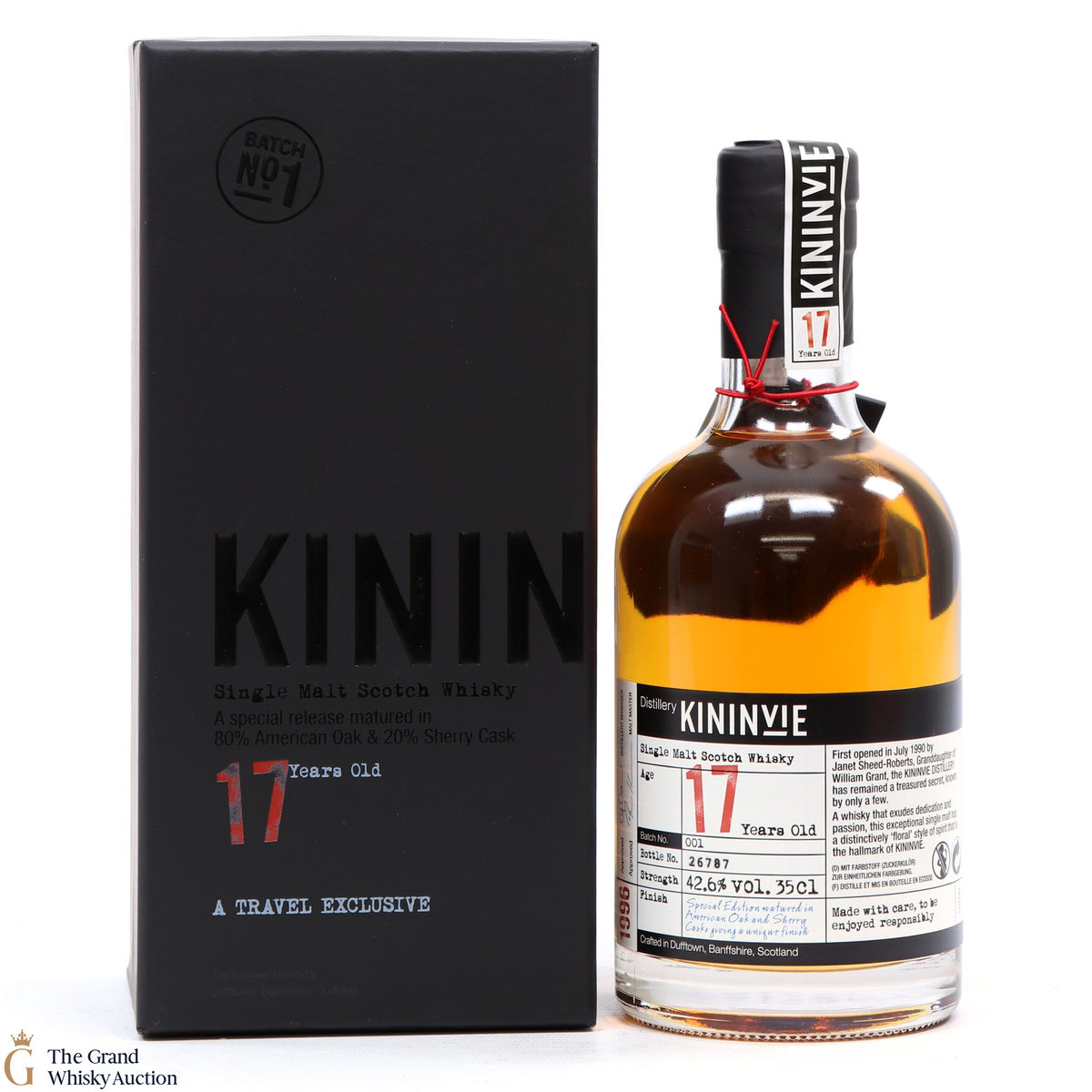 Kininvie - 17 Year Old - Batch #001-  35cl