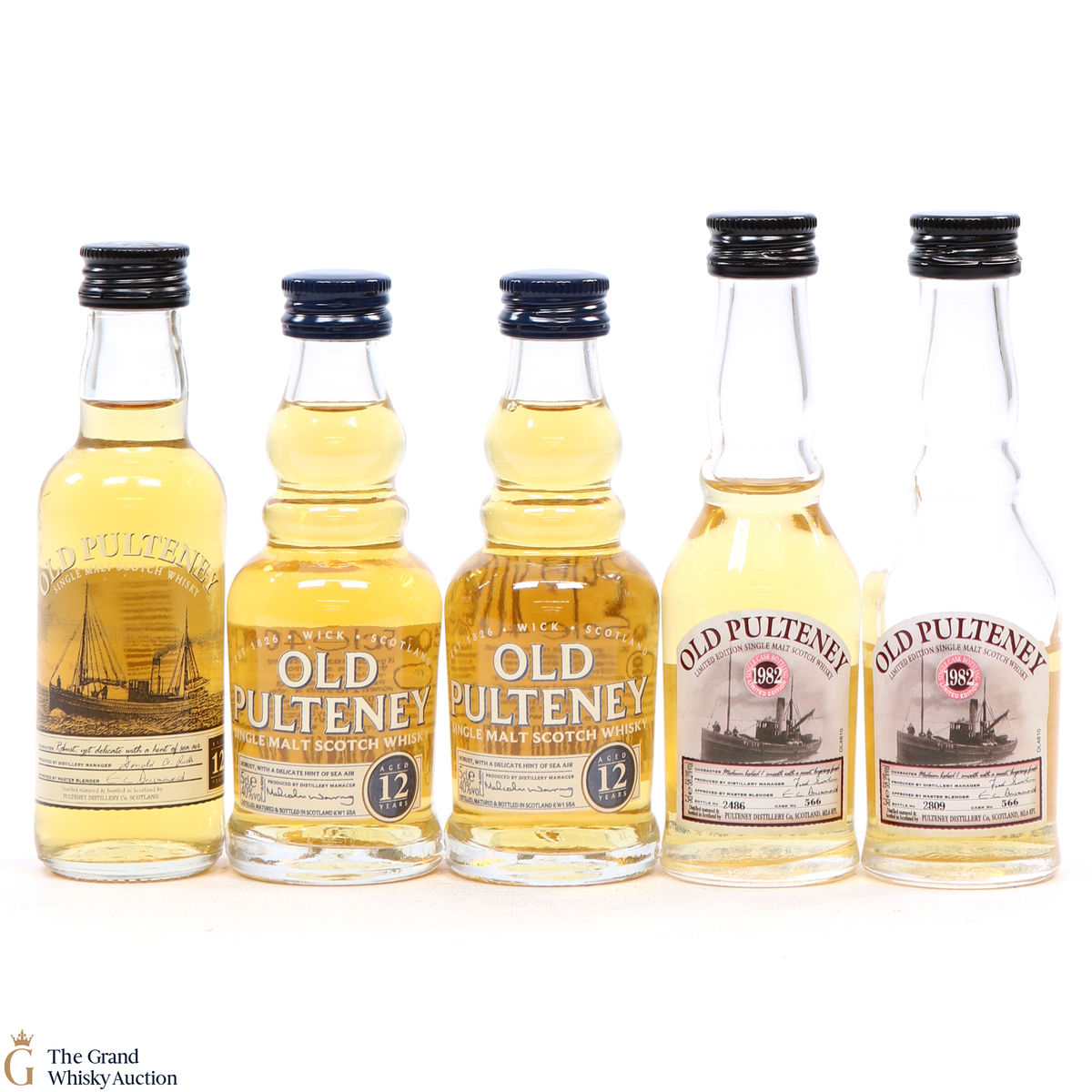 Old Pulteney - 5 x 5cl Assorted Minis