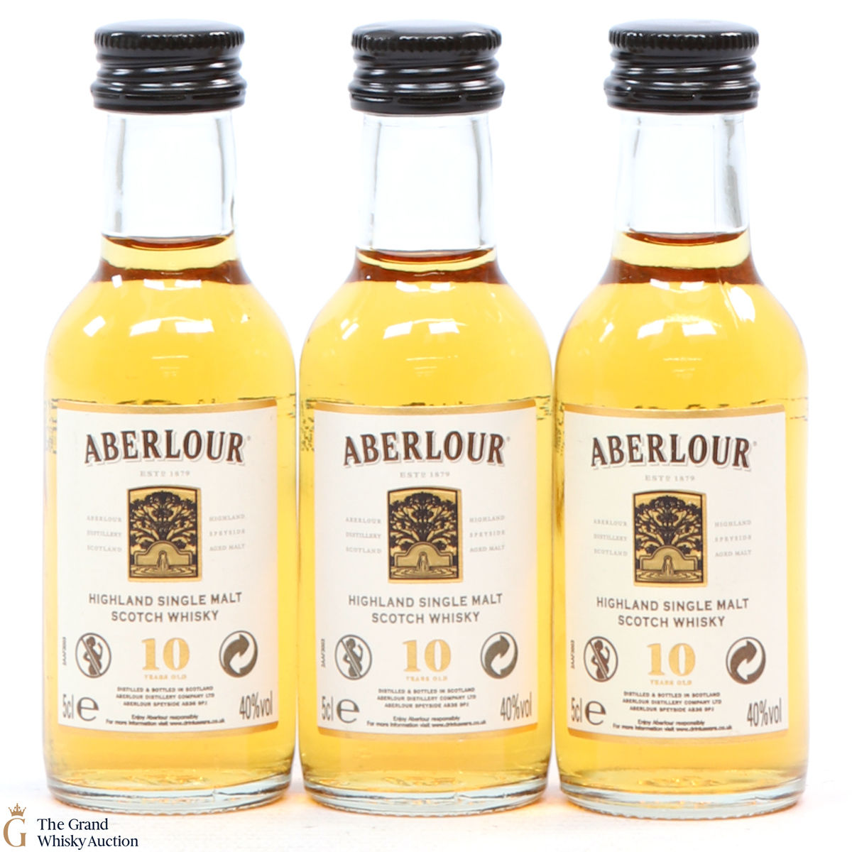 Aberlour - 10 Year Old  -3 x 5cl 