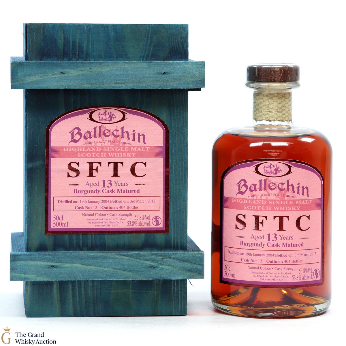 Ballechin/Edradour - 13 Year Old 2004 - SFTC Burgundy Cask 2017