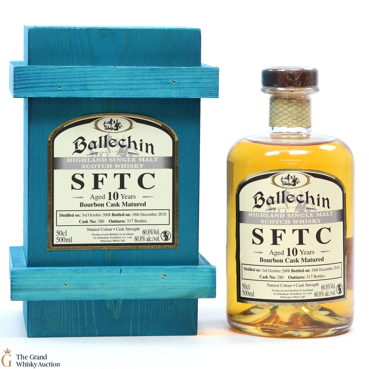 Ballechin/Edradour - 10 Year Old 2008 - SFTC Bourbon Cask 2018