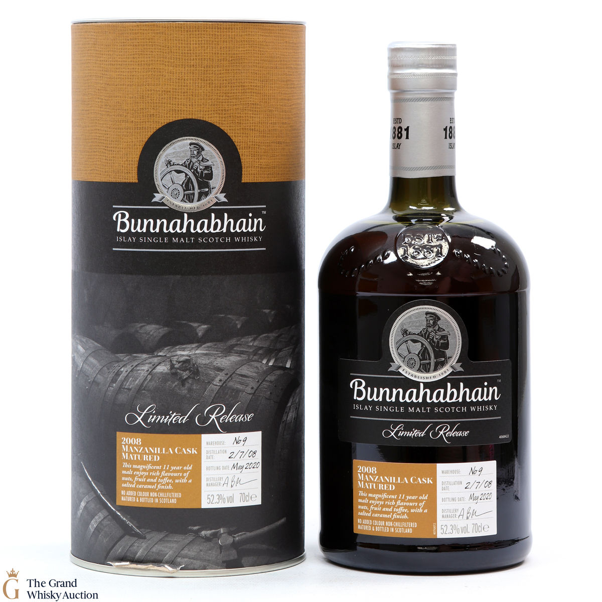Bunnahabhain - 11 Year Old - 2008 Manzanilla Cask