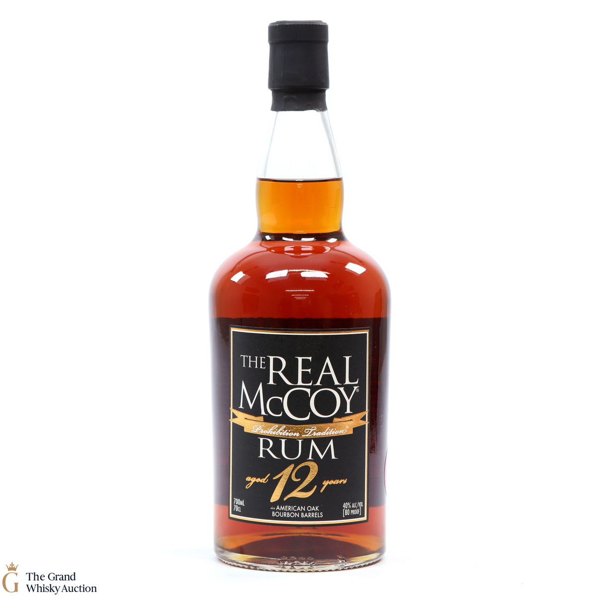 The Real McCoy - 12 Year Old Rum - Prohibition Tradition