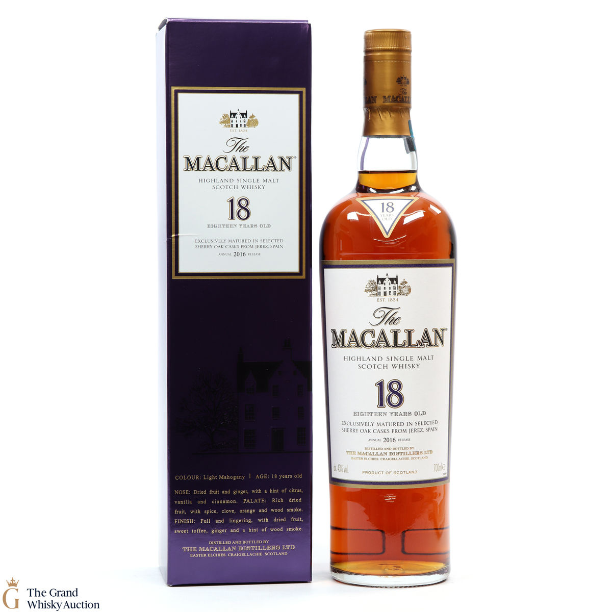 Macallan - 18 Year Old - 2016 Release