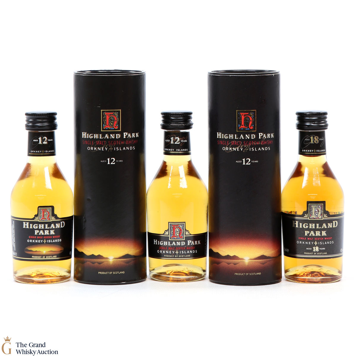 3 x Highland Park Minatures 