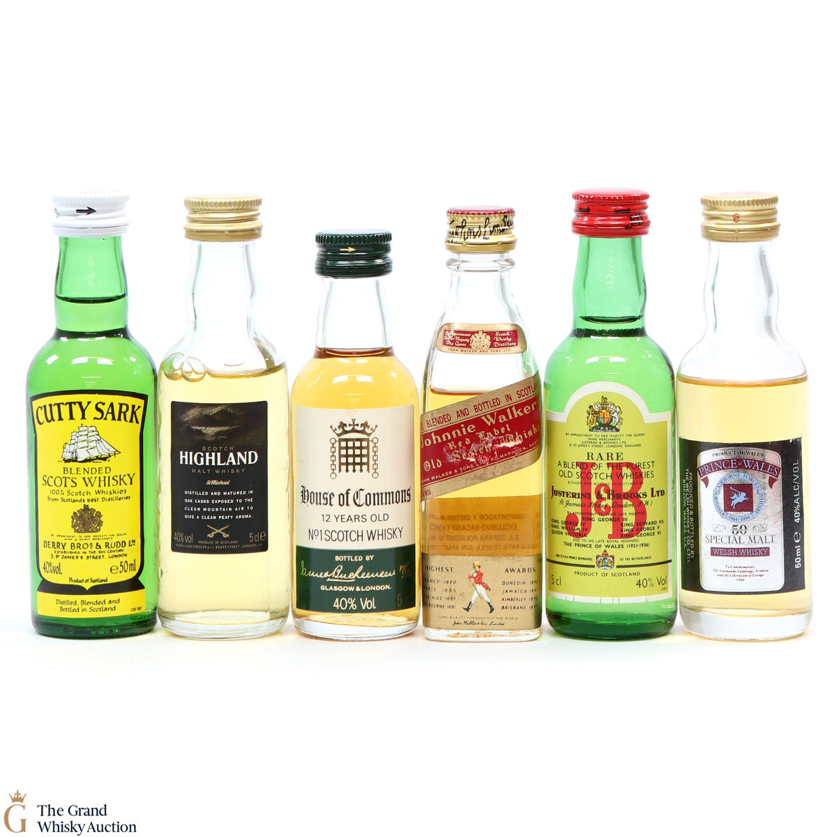 6 x  Assorted Minatures