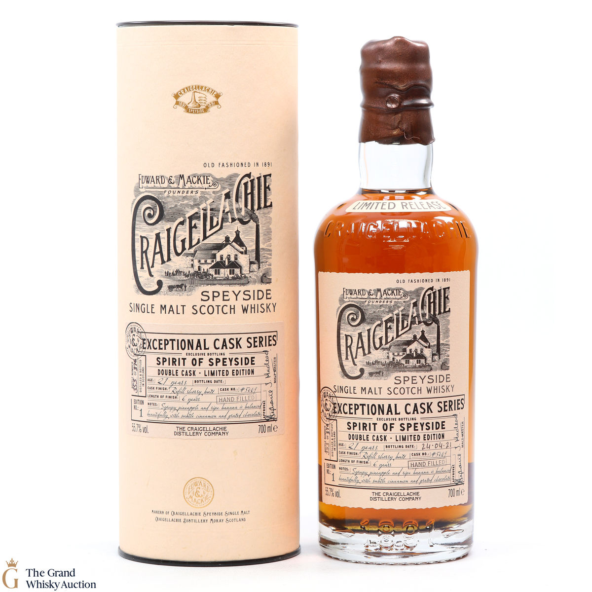 Craigellachie - 21 Year Old - Spirit of Speyside 2021 #5009