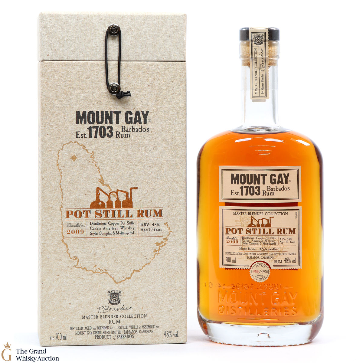 Mount Gay - Pot Still Rum - 2009 - Limited Edition
