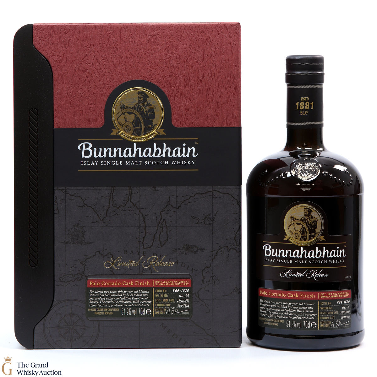 Bunnahabhain - 20 Year Old  - 1997 Palo Cortado Cask Finish