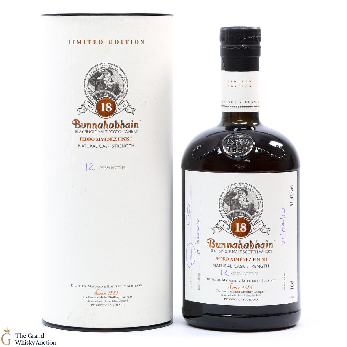 Bunnahabhain - 18 Year Old - Pedro Ximenez Finish Feis Ile 2010