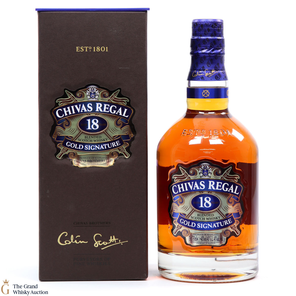 Chivas Regal - 18 Year Old - Gold Signature