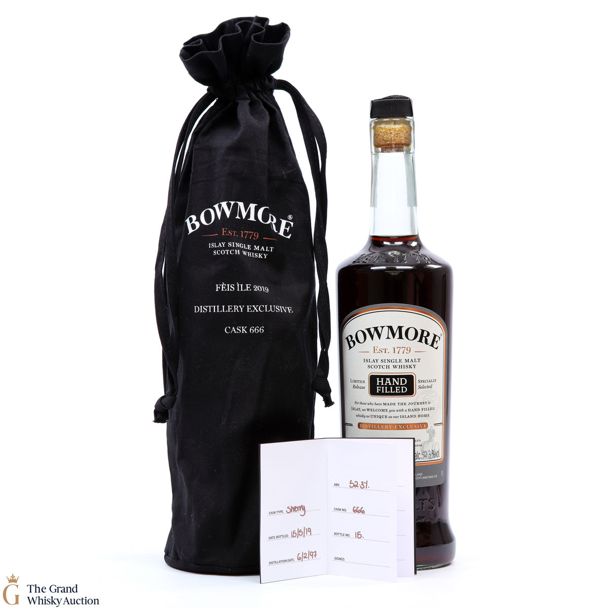 Bowmore - 1997 - 22 Year Old - Devil's Cask #666 - Hand Filled - Feis Ile 2019