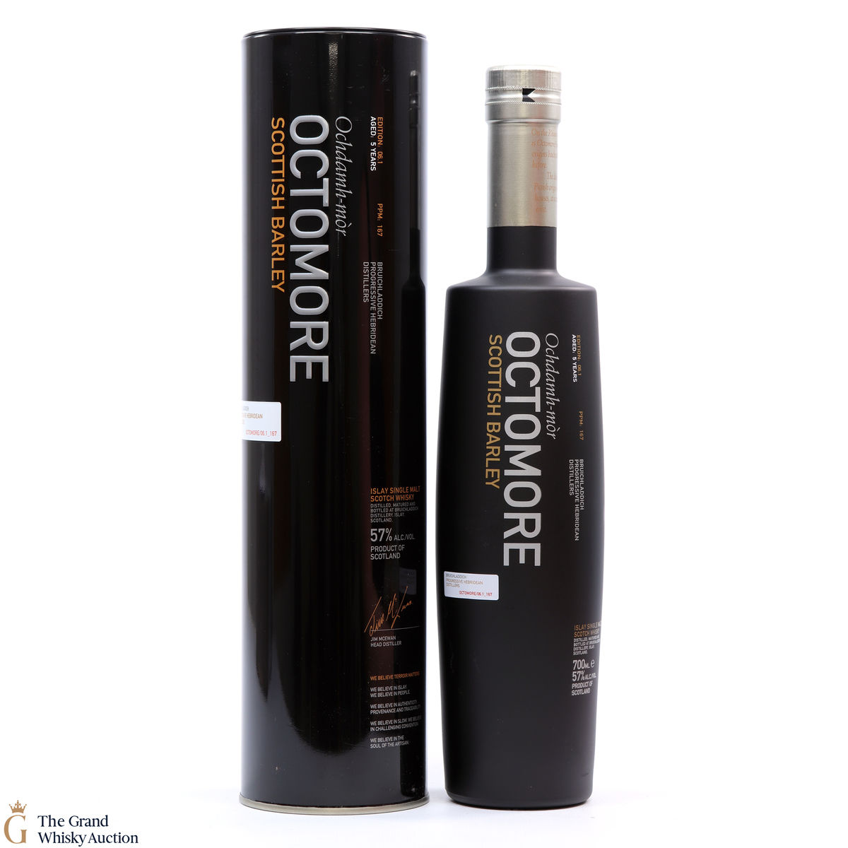 Bruichladdich - Octomore 06.1 - 5 Year Old - Scottish Barley