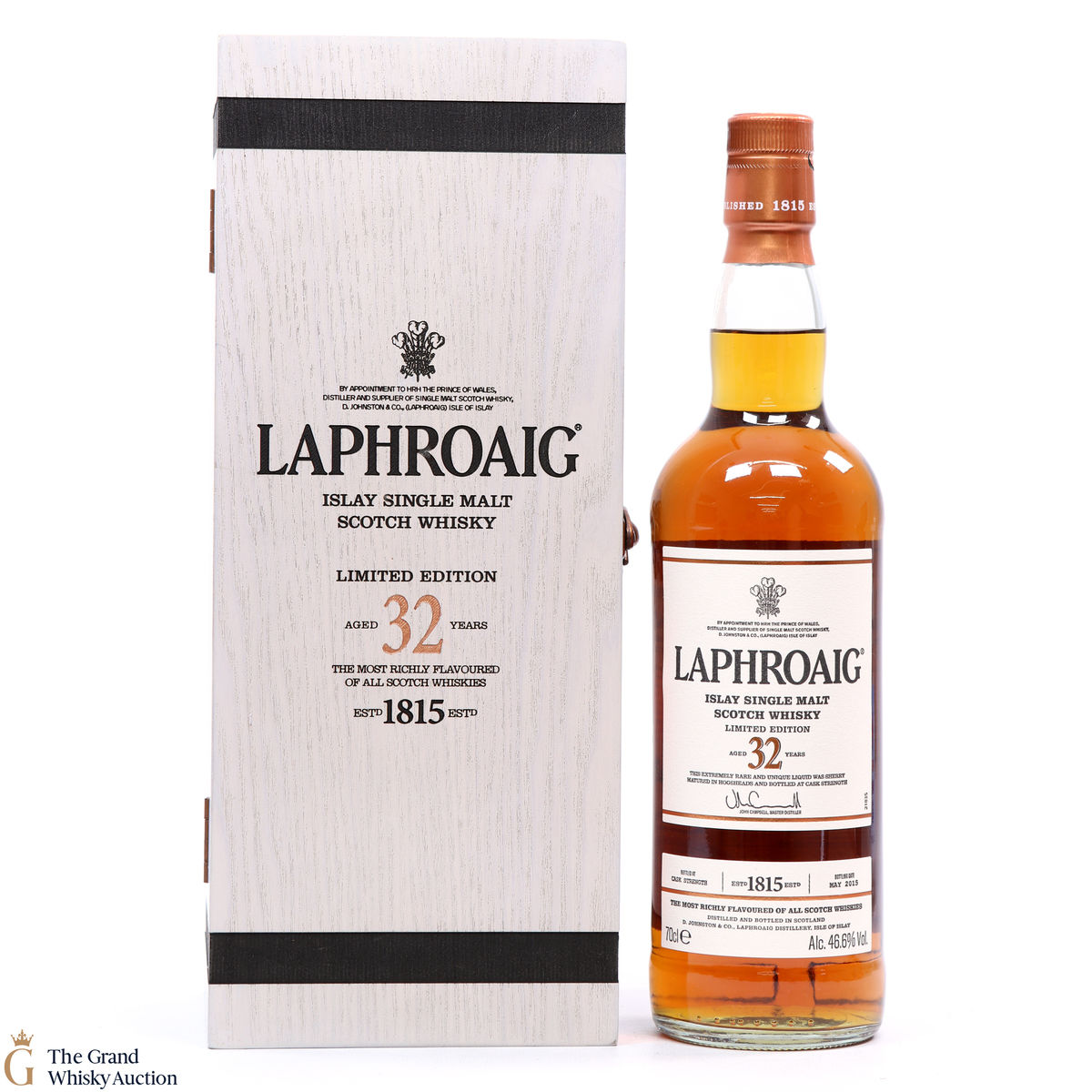 Laphroaig - 32 Year Old cask Strength 2015 Release Limited Edition